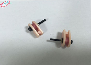 Coil winding accessories qh 002 ceramic roller guide high speeding bearing
