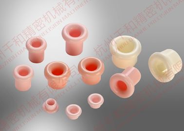 Pink HRA88 Ceramic Wire Guide Pulley ,  Coil Winding Machine Ceramic Eyelets